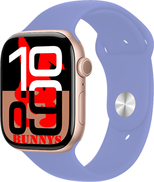 Oppo F15 Uyumlu Lila Akıllı Saat Watch10 2025 Hediyeli AMOLED EKRAN