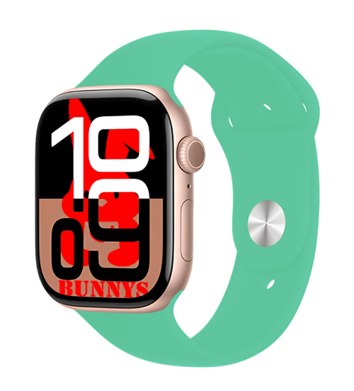 Omix X600 NFC Uyumlu Su Yeşili Akıllı Saat Watch10 2025 Hediyeli AMOLED EKRAN