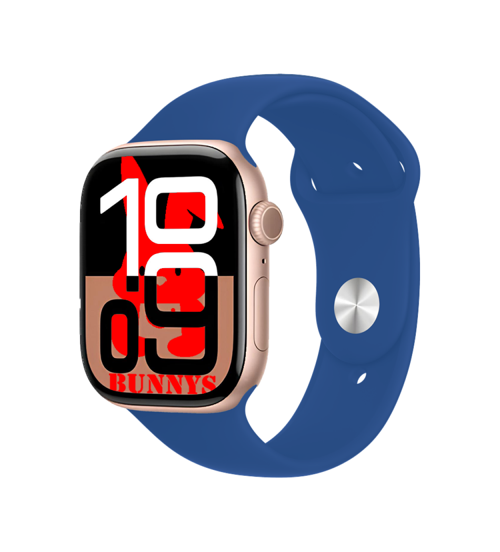 Oppo F19 Uyumlu Mavi Akıllı Saat Watch10 2025 Hediyeli AMOLED EKRAN