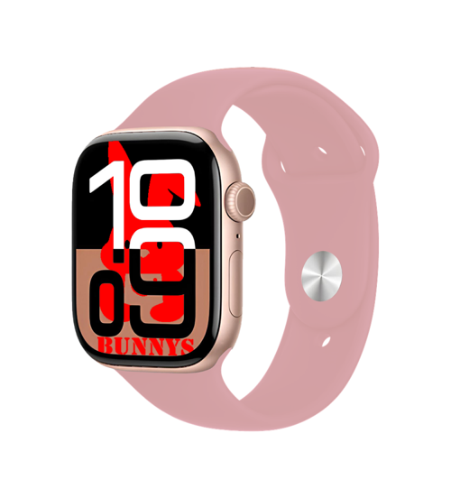Oppo A96 Uyumlu TozPembe Akıllı Saat Watch10 2025 Hediyeli AMOLED EKRAN