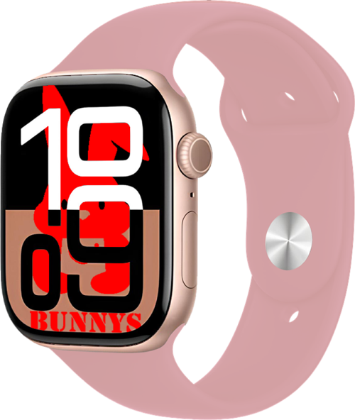 Samsung Galaxy A33 Uyumlu TozPembe Akıllı Saat Watch10 2025 Hediyeli AMOLED EKRAN
