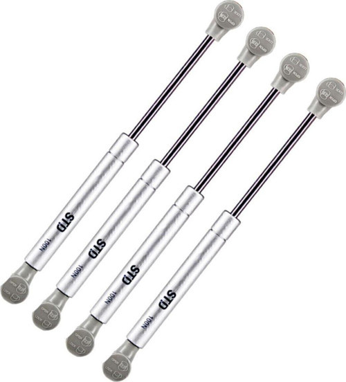 4 Adet Sdt Dolap Amortisörü Gazlı Piston Kapak Hidroliği 27 Cm 100N - Mobilya Makasları - Tek Ebat