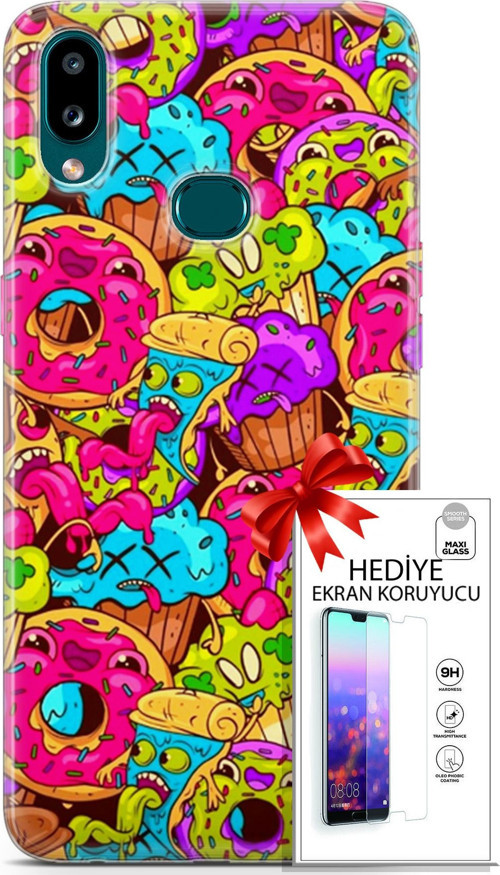 Samsung Galaxy A10S Kılıf Orijinal Seri Bounce 01 Annabella Gordon Telefon Kılıfı + Ekran Koruyucu