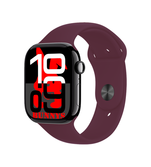 Samsung Galaxy M22 Uyumlu Bordo Akıllı Saat Watch10 2025 Hediyeli AMOLED EKRAN