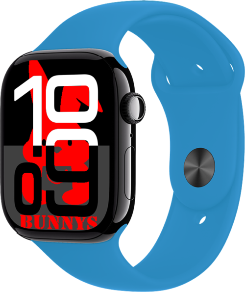 Reeder P13 Blue Max Lite 2022 Uyumlu Açık Mavi Akıllı Saat Watch10 2025 Hediyeli AMOLED EKRAN