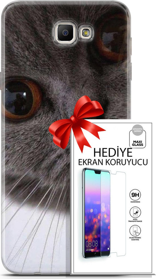 Samsung Galaxy J7 Prime Kılıf Orijinal Seri Scotish-British 11 Pov British 4K Baskılı Kılıf + Ekran Koruyucu