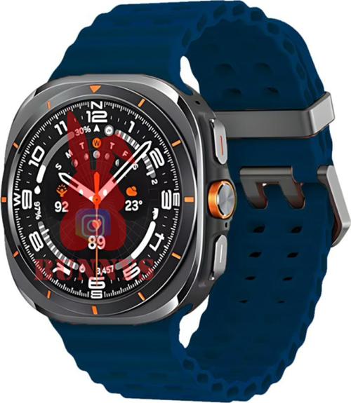 Watch Ultra Samsung Galaxy XCover7 Uyumlu Akıllı Saat 1.43 inç Kordon Hediyeli