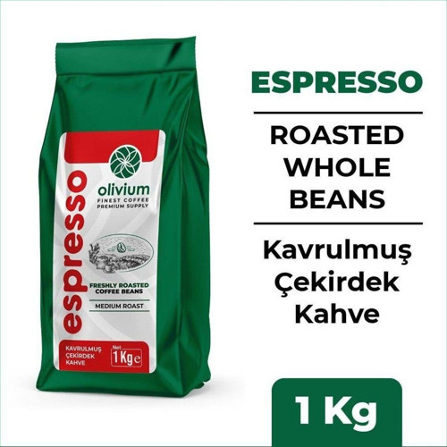 Espresso Çekirdek Kahve - 1 Kg