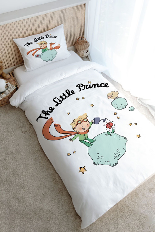 Tek Kişilik Nevresim Takımı (160X220) - Pure Baby Serisi - Little Prince