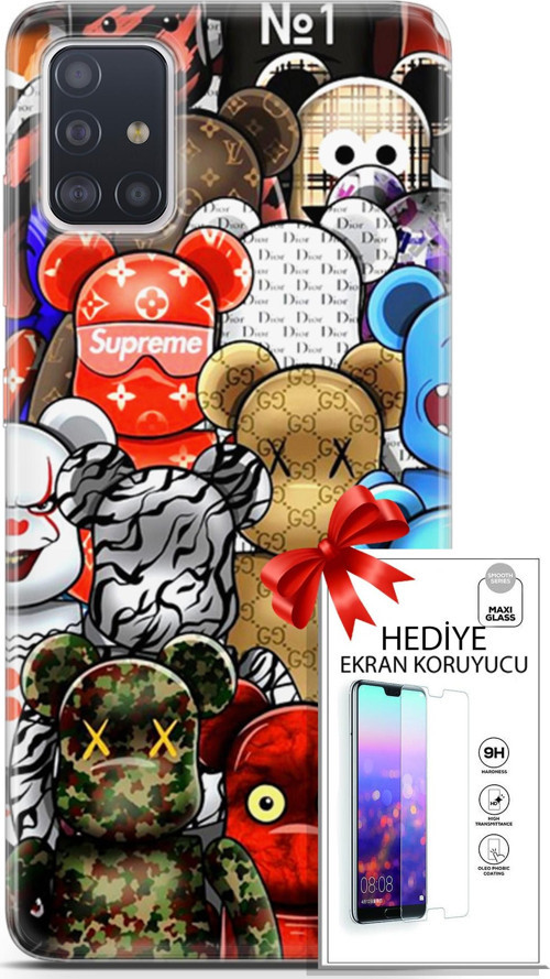 Samsung Galaxy A71 Kılıf Orijinal Seri Bounce 13 Louisa Burke Case Kapak Ekran Koruyucu
