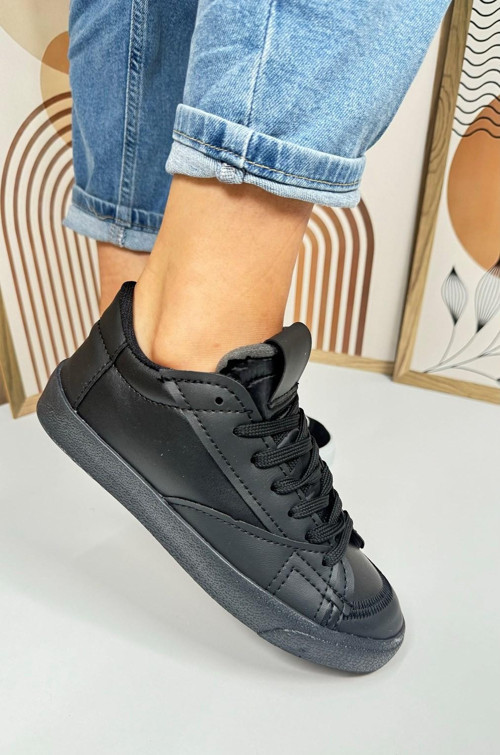 Günlük Kadın Sneaker Bağcıklı Tırtıklı Taban Süet Detaylı Yürüyüş Spor Ayakkabı 07
