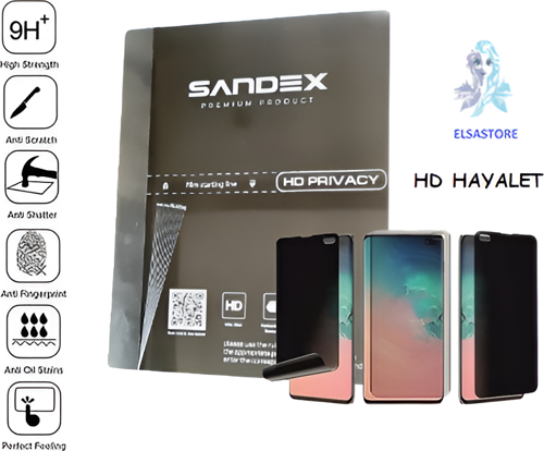 Xiaomi REDMİ NOTE 12 PRO PLUS NANO Ekran Koruyucu Esnek ULTRA İnce SANDEX - HD ŞEFFAF HAYALET