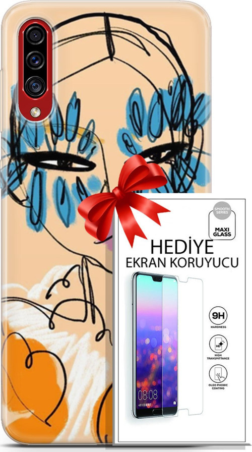 Samsung Galaxy A50S Kılıf Orijinal Seri Soul 24 Uzakdoğulu Darbe Emici Kılıf + Ekran Koruyucu