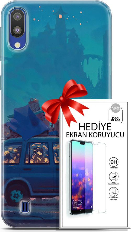 Samsung Galaxy M10 Kılıf Orijinal Seri Neo 10 Thanos Full Hd Kılıf + Ekran Koruyucu