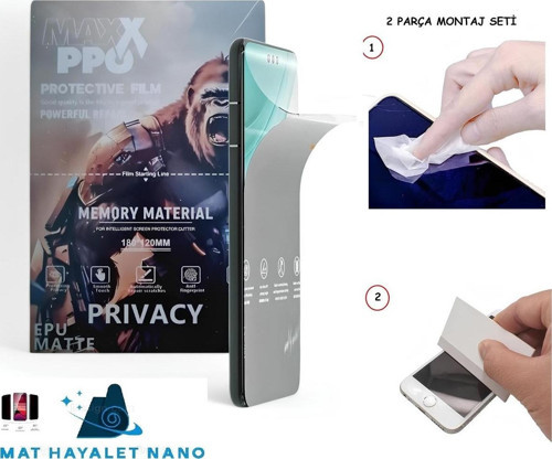 Oppo A2 PRO NANO Ekran Koruyucu Esnek ULTRA İnce - MAXXPRO - MAT HAYALET