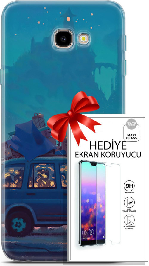 Samsung Galaxy J4 Plus Kılıf Orijinal Seri Neo 10 Thanos Full Hd Kılıf + Ekran Koruyucu