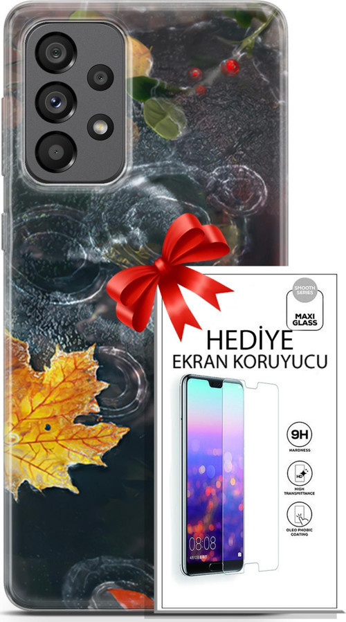 Samsung Galaxy A73 5G Kılıf Orijinal Seri Neo 02 Spawn Kapak Ve Ekran Koruyucu