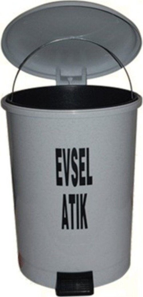 Evsel Atık Kovası 40 Lt Pedallı Ücretsiz Kargo