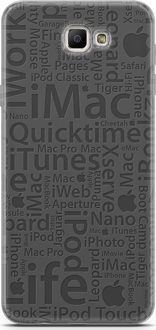 Samsung Galaxy J7 Prime Kılıf Orijinal Seri Typo 28 İmac İweb İlife İz Bırakmayan Kılıf