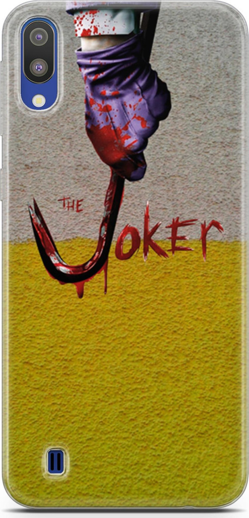 Samsung Galaxy M10 Kılıf Orijinal Seri Typo 09 Joker Uv Kılıf