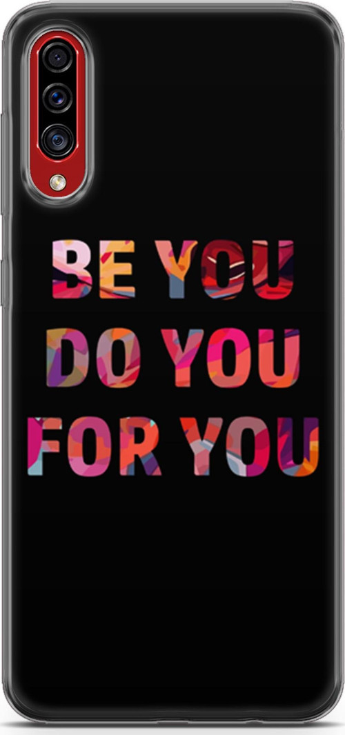 Samsung Galaxy A50S Kılıf Orijinal Seri Typo 23 Be You, Do You, For You Telefon Kabı