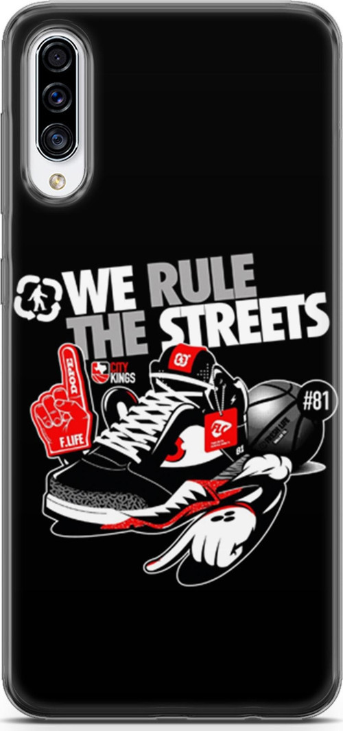 Samsung Galaxy A70S Kılıf Orijinal Seri Typo 25 We Rule The Streets Soyulmayan Kılıf