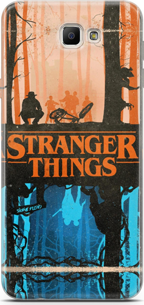Samsung Galaxy J7 Prime Kılıf Orijinal Seri Typo 13 Stranger Things Case Kapak