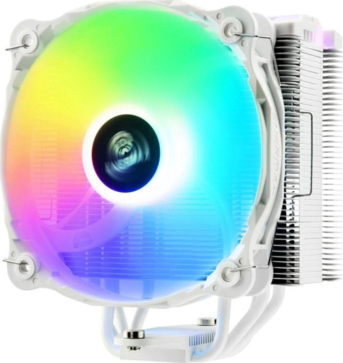 ETS-F40-W-ARGB 140mm 4 x 6mm Isı Borulu Intel-AMD Uyumlu Beyaz Hava Soğutucu