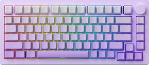 Monsgeek M1W V3 He-Sp Purple Gradiant He Manyetik Switch Rgb Kablosuz Mekanik Gaming Klavye