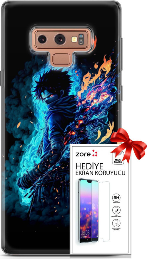 Samsung Galaxy Note 9 Kılıf Orijinal Seri Supers 16 My Hero Anime Hediyelik Kılıf Ve Ekran Koruyucu