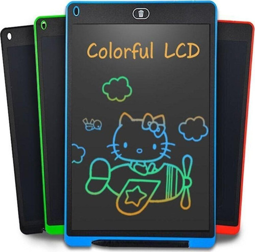 12" Büyük Boy Dijital Kalemli Renkli Yazı Çizim Yazı Tahtası Grafik Tablet