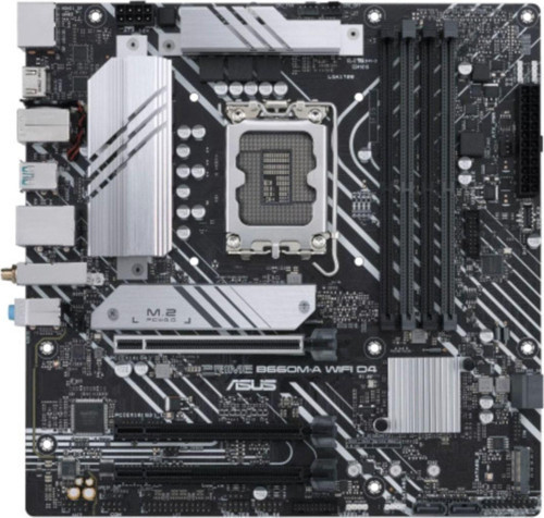 Prıme B660M-A Wıfı D4, 4Xddr4, 2X M.2, 2Xhdmı, Dp, Wi-Fi 6, 12.Nesil, Lga1700 Soket, Anakart
