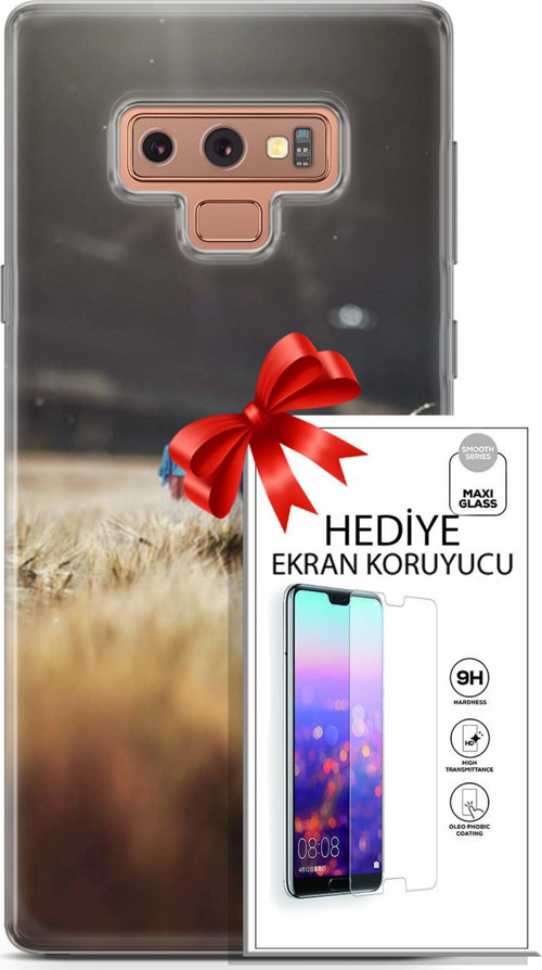 Samsung Galaxy Note 9 Kılıf Orijinal Seri Pubg 03 Ana Karakter Arka Kapak + Ekran Koruyucu