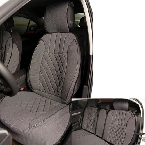 Volkswagen Polo 9N3 Elegance 5'Li Set Minder Gri Renk 2005-2009 5 Parça Space Marka