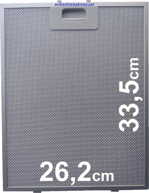 Gdv 5160 I Davlumbaz Filtre 26,2X33,5Cm Aspiratör Yağ Filtresi Orijinal 9189204750