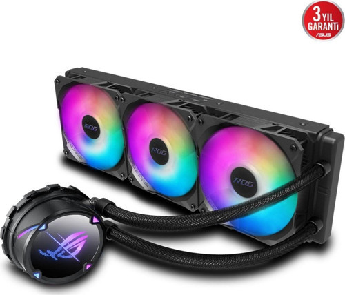 360Mm Rog Strıx Lc-360-Rgb Rgb Sıvı Soğutmalı Işlemci Fanı 3X Fanlı