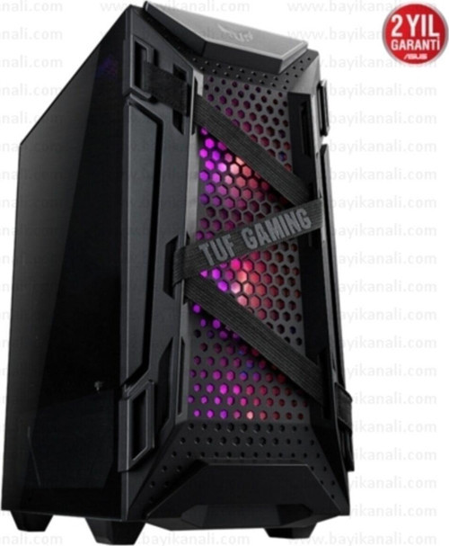 Tuf Gamıng Gt301 4X12Cm Argb Fan Atx Temperli Gamıng Kasa (Power Yok)