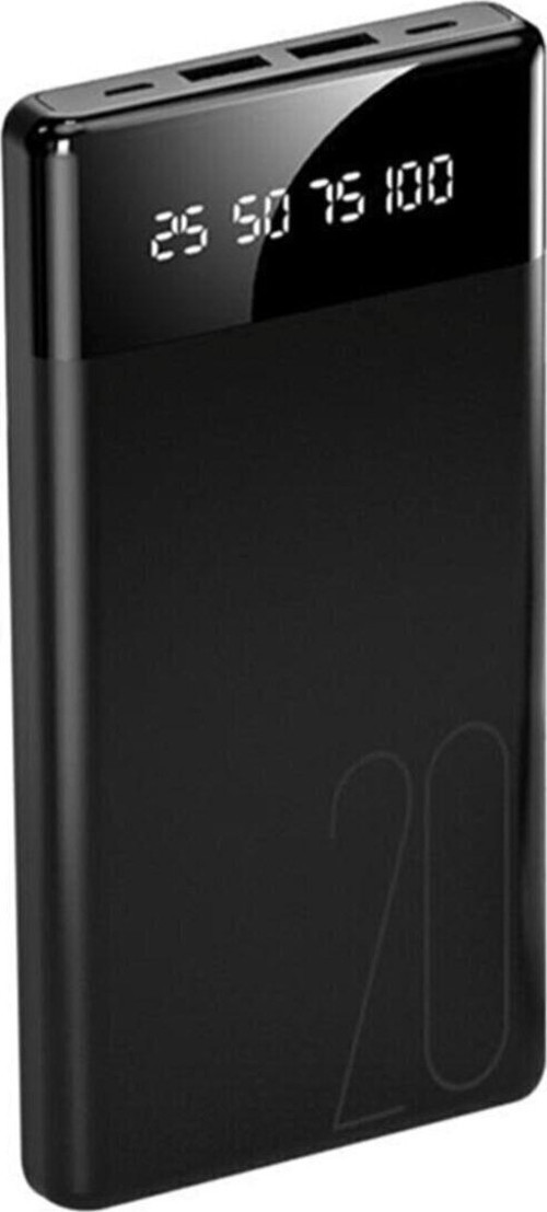 Bood Powerbank 20.000Mah Taşınabilir Şarj Cihazı Led Ekran Göstergeli 2 Usb Giriş