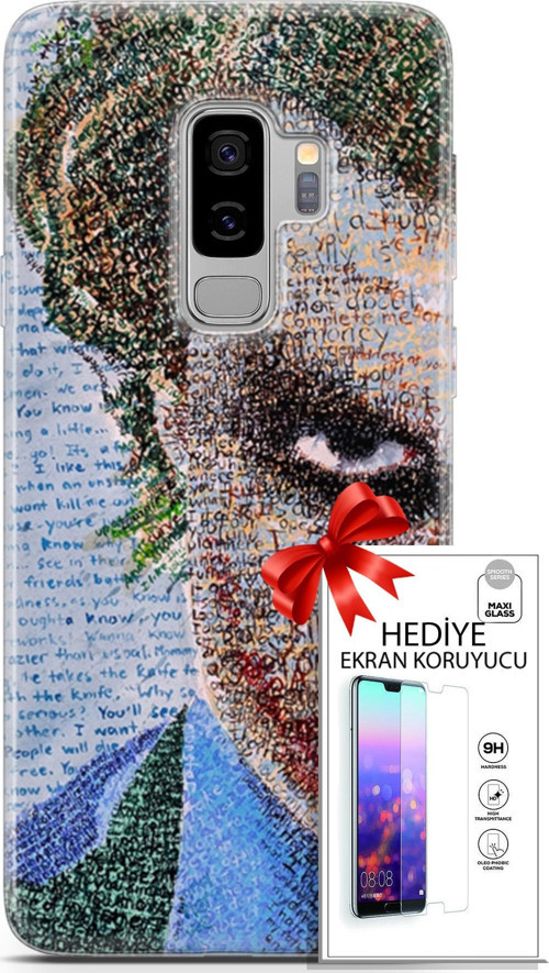 Samsung Galaxy S9 Plus Kılıf Orijinal Seri Cardano 10 Joker Full Hd Kılıf + Ekran Koruyucu