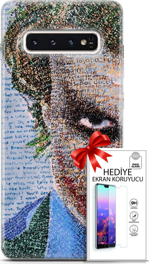 Samsung Galaxy S10 Kılıf Orijinal Seri Cardano 10 Joker Full Hd Kılıf + Ekran Koruyucu