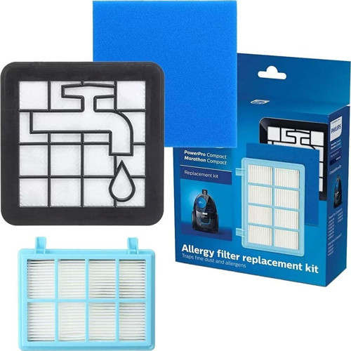 Fc9555/09 Powerpro City Hepa Filtre Seti Uyumlu