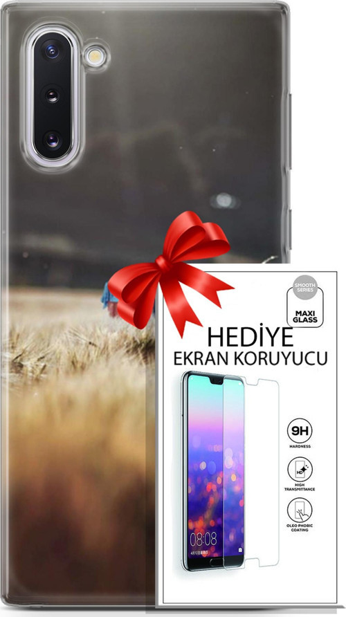 Samsung Galaxy Note 10 Kılıf Orijinal Seri Pubg 03 Ana Karakter Arka Kapak + Ekran Koruyucu