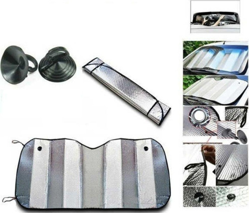Metalize Alüminyum Ön Cam Güneşliği 145X70 Cm Volkswagen Amarog