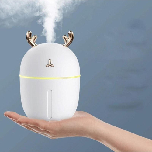 Hava Nemlendirici Buhar Makinası Led Işıklı Aroma Nemlendirici Geyik