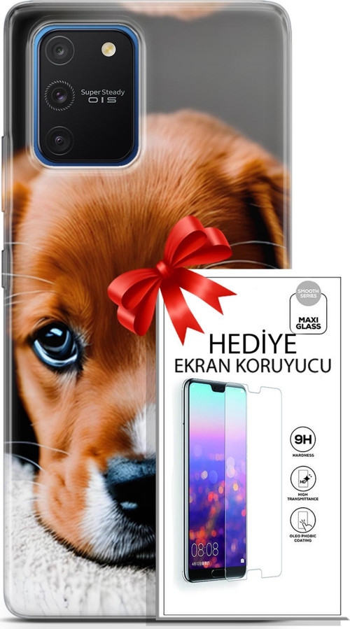 Samsung Galaxy S10 Lite Kılıf Orijinal Seri Dogs 09 Beagle Uv Kılıf Ve Ekran Koruyucu