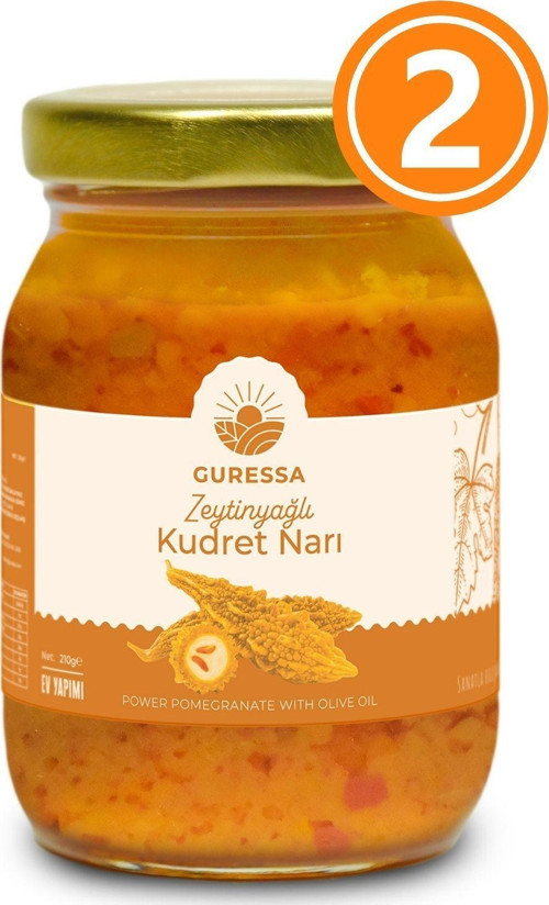 Zeytinyağlı Kudret Narı 210 Gr 2'Li Avantaj Paketi