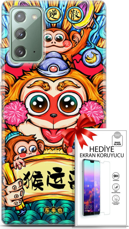 Samsung Galaxy Note 20 Kılıf Orijinal Seri Bounce 22 Glen Hunt Kap + Ekran Koruyucu