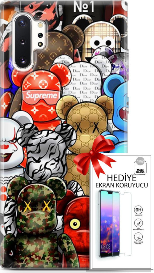 Samsung Galaxy Note 10 Plus Kılıf Orijinal Seri Bounce 13 Louisa Burke Case Kapak Ekran Koruyucu