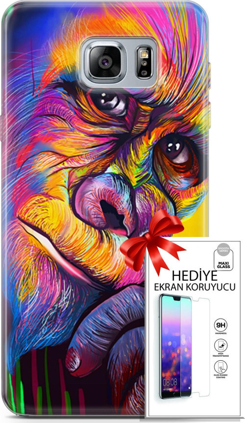 Samsung Galaxy Note 5 Kılıf Orijinal Seri Bounce 26 Skylar Carter Soft Kapak + Ekran Koruyucu