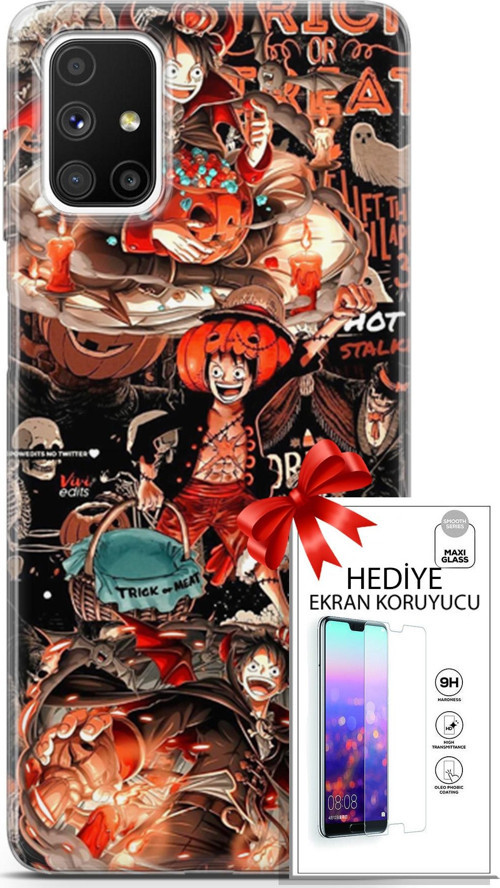Samsung Galaxy M51 Kılıf Orijinal Seri Bounce 10 Charlotte Lawson Full Hd Kılıf + Ekran Koruyucu